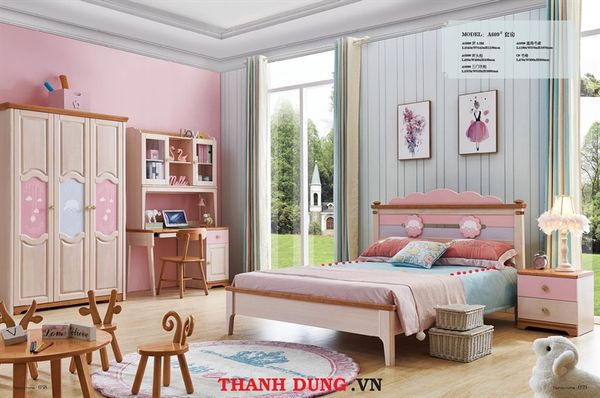 Bộ giường trẻ em HPA609
