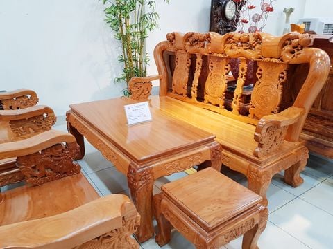 Salon gỗ triện Gõ Đỏ - nội thất Thanh Dũng
