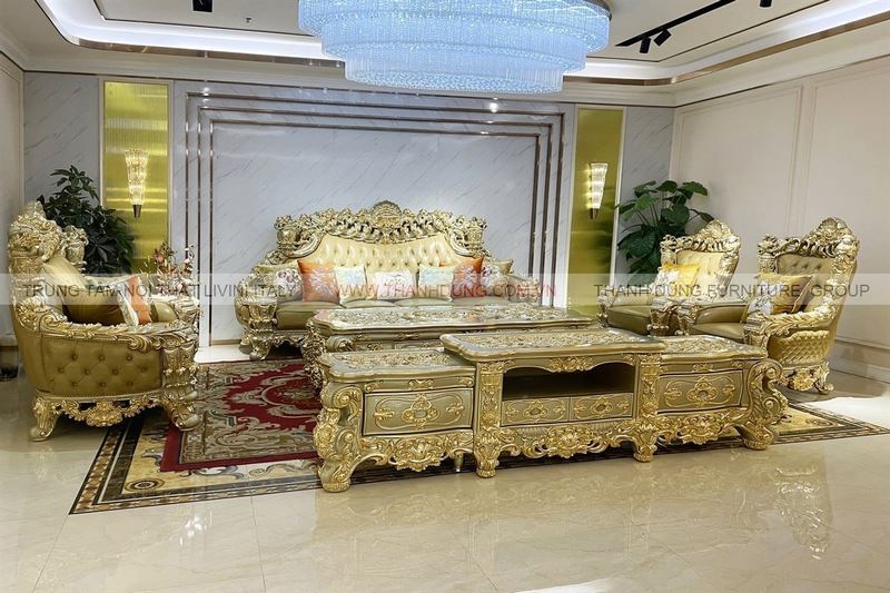 SOFA TÂN CỔ ĐIỂN ROYAL 889