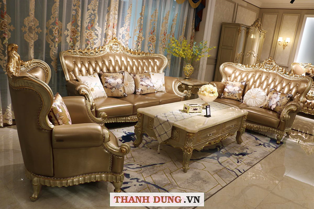 SOFA TÂN CỔ ĐIỂN CHÂU ÂU CS67