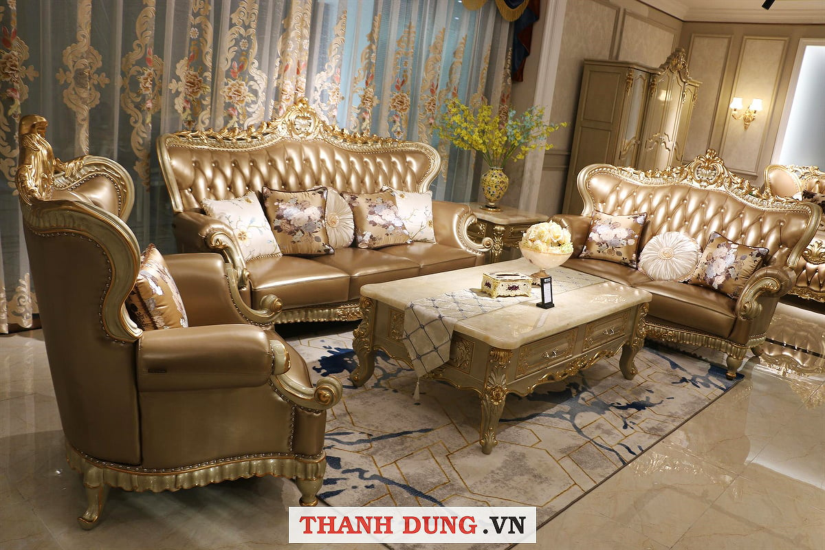 SOFA TÂN CỔ ĐIỂN CHÂU ÂU CS67