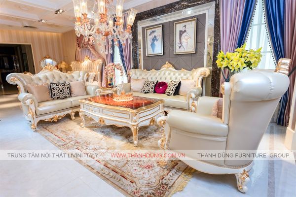 SOFA CỔ ĐIỂN CHÂU ÂU ROYAL JB005