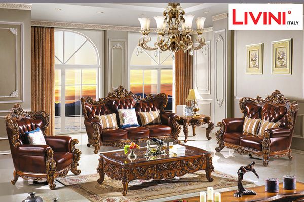 SOFA TÂN CỔ ĐIỂN CHÂU ÂU VR56