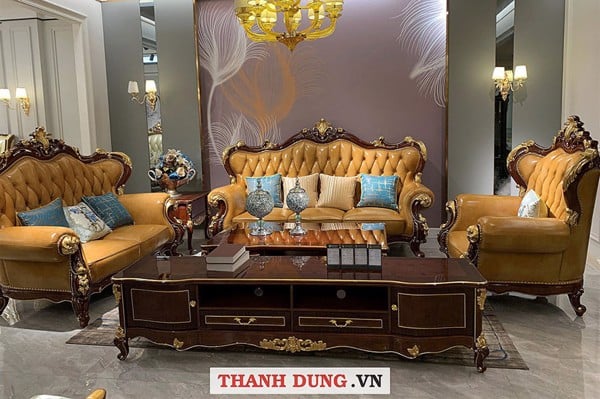 SOFA TÂN CỔ ĐIỂN CHÂU ÂU CS66