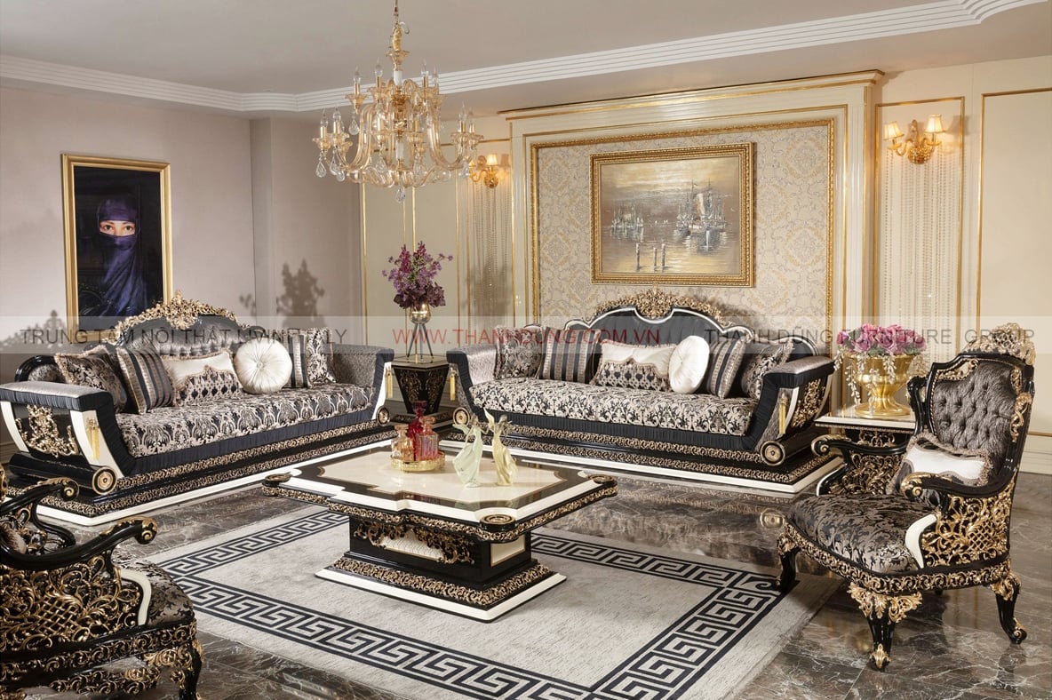 SOFA CỔ ĐIỂN ROCOCO TORINO