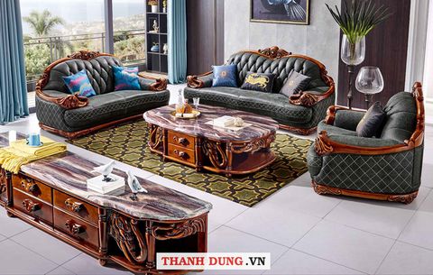 SOFA TÂN CỔ ĐIỂN B07 - GHẾ SOFA LIVINI