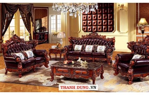 SOFA TÂN CỔ ĐIỂN M-56A - GHẾ SOFA LIVINI