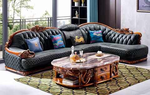 SOFA TÂN CỔ ĐIỂN B08- GHẾ SOFA LIVINI