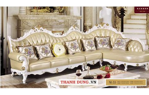 SOFA TÂN CỔ ĐIỂN M-55 - GHẾ SOFA LIVINI