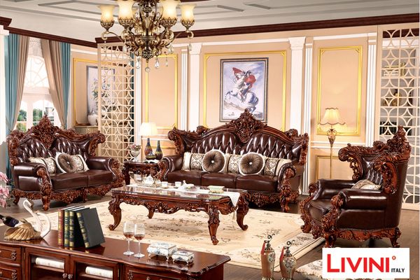 SOFA TÂN CỔ ĐIỂN CHÂU ÂU VR31