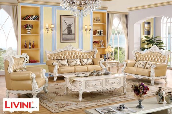 SOFA TÂN CỔ ĐIỂN CHÂU ÂU VR45