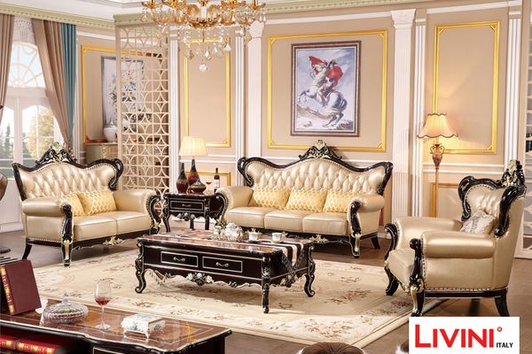 SOFA TÂN CỔ ĐIỂN CHÂU ÂU VR48