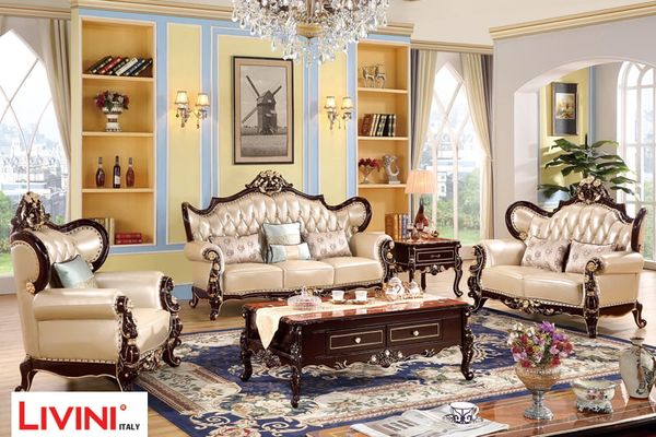 SOFA TÂN CỔ ĐIỂN CHÂU ÂU VR50