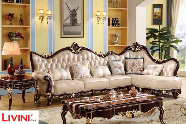 SOFA TÂN CỔ ĐIỂN CHÂU ÂU VR59