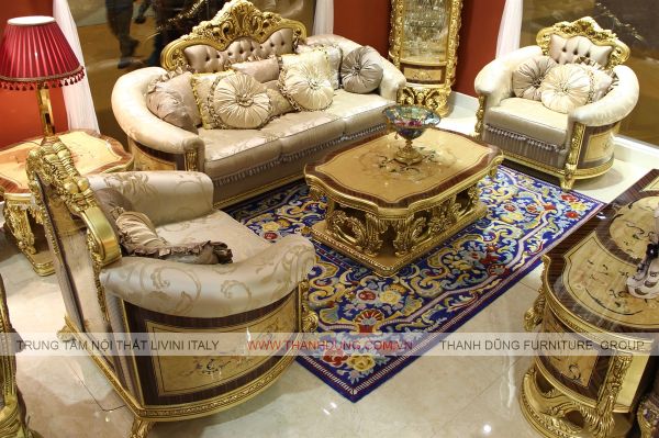 SOFA CỔ ĐIỂN VERTEX THỰC TẾ