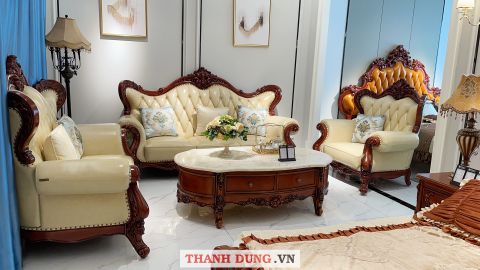 SOFA TÂN CỔ ĐIỂN CHÂU ÂU CS70