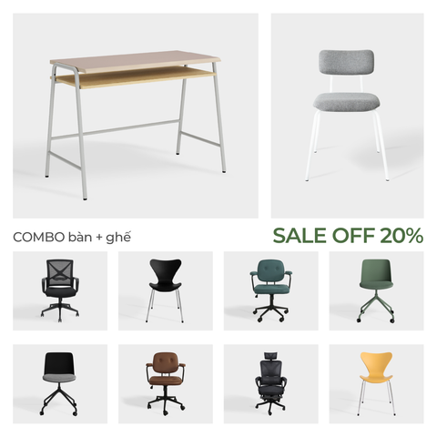 BEST DEALS BUILDER + GHẾ -20%