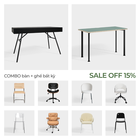 BEST DEALS COMBO BÀN GHẾ -15%