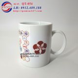 Cốc sứ trắng in logo - Quà tặng tri ân ý nghĩa