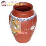 Bình hoa gốm sứ Bát Tràng dáng Lu cỡ số 2