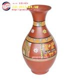 Bình hoa gốm sứ Bát Tràng dáng tỳ bà