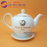 Ấm chén quà tặng gốm sứ Bát Tràng đẹp