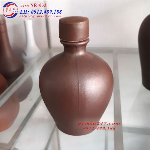 Vò gốm tròn Bát Tràng