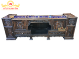 Mẫu kệ tivi  gỗ mun đẹp | Đồ Gỗ HOÀNG VÂN K92
