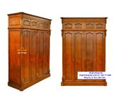 TỦ đựng quần áo âm tường, tủ quần áo 2 tầng mẫu mới nhất TA51