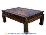 BG02 Bộ bàn ghế triện như ý voi gỗ mun