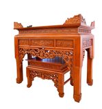 BT09 Bàn Thờ Gia Tiên Mẫu Nhỏ Gỗ Gõ