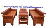 Bộ ghế trường kỷ, tràng kỷ gỗ hương đẹp TK01