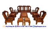 BG48Bộ Bàn Ghế Gỗ Hương Đẹp Giá Rẻ Tay Nghệ C12cm