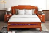 Giường ngủ hiện đạị chất liệu gỗ tự nhiên  GN93