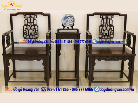 Bộ ghế cặp 3 dành cho phòng ngủ, phòng thư giãn BG09