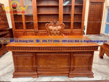 Mẫu Bàn làm việc ban chạy gỗ tự nhiên  BGĐ84