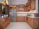 Tủ bếp tân cổ điển độc độc TB25
