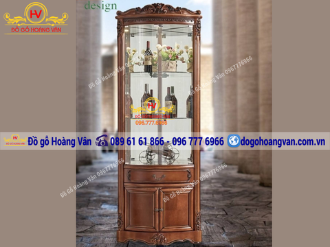 TỦ RƯỢU ĐỂ GÓC TÂN CỔ ĐIỂN  TG42