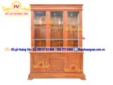 Mẫu Tủ rượu , bày đồ cánh kính  đẹp  TR69