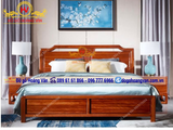 mẫu giường ngủ hiện đại  gỗ tự nhiên 1m6 , 1m8, 2m  GN125