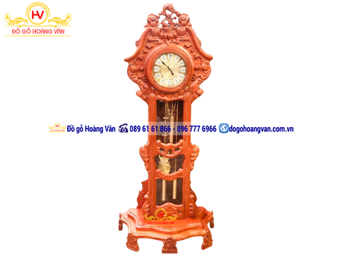 Mẫu  Đồng Hồ Cây đục Trạm Hoa Hồng Đẹp  DH34