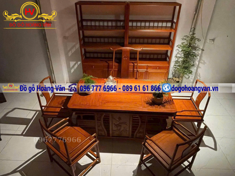 BỘ GHẾ UỐNG TRÀ GỖ THỊT CAO CẤP CHO GIA ĐÌNH  BGT18