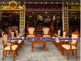 combor trọn gói phòng khánh tiết sang trọng gỗ tự nhiên   GKT27