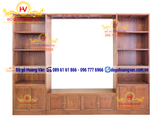 Thiết Kế Tủ rượu tủ bày đồ gỗ tự nhiên theo yêu cầu TR85
