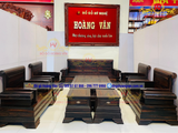 Top mẫu bàn ghế gỗ mun hoa hiện đại ( sofa trơn không đục) BG172