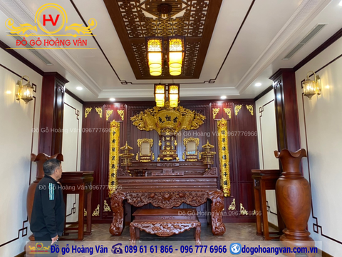 SẬP THỜ PHÒNG THỜ THIẾT KẾ THEO YÊU CẦU ĐỒNG KỴ  -ST174