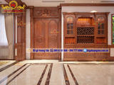 Nhận Thiết Kế Thi công tủ rượu theo yêu cầu gỗ hương , gụ  TG46