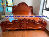 Giường ngủ đục trạm đơn giản  GN128