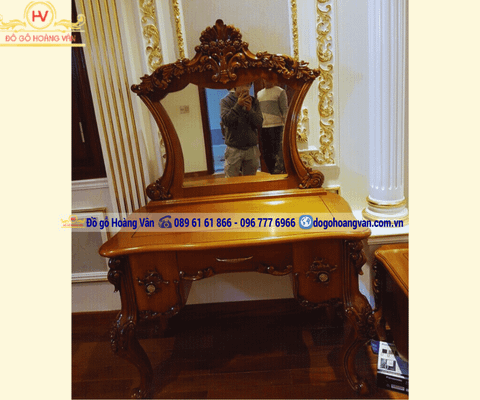 Bàn phấn tân cổ điển đẹp  BTĐ89