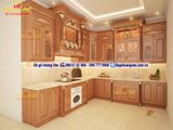 Mẫu Tủ Bếp Tân Cổ Điển Đẳng Cấp TB30
